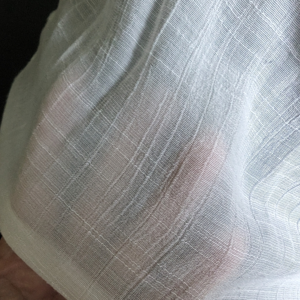 Candie's White Lace Blouse - Picture 10 of 12